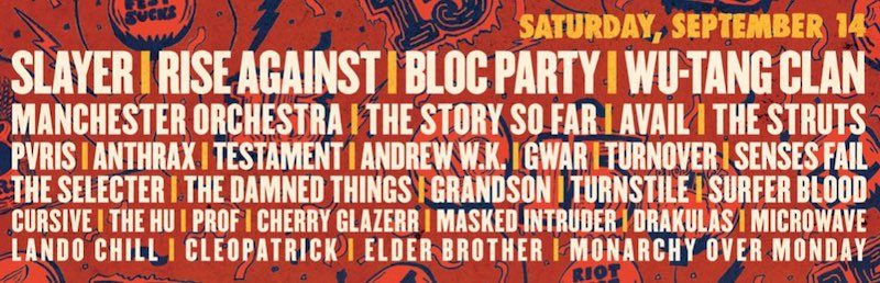 riot fest chicago 2019