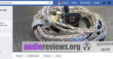 Audioreviews Facebook discussion group