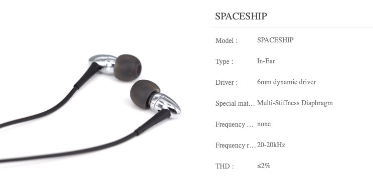 moondrop spaceship specs