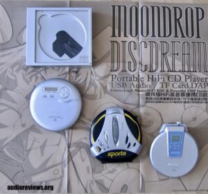 Moondrop DiscDream and Sony Discman