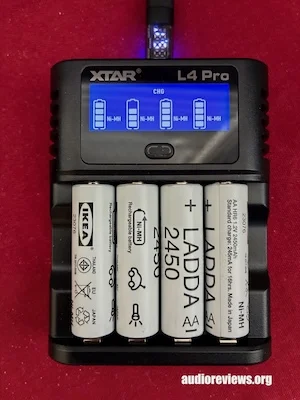 XTAR L4 Pro Smart Battery Charger And XTAR AA Ni-MH 2600 mAh REVIEW 5 XTAR L4 Pro