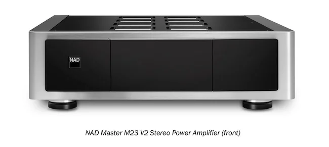 3 NAD Electronics M33 V2 and M23 V2