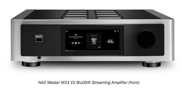 2 NAD Electronics M33 V2 and M23 V2